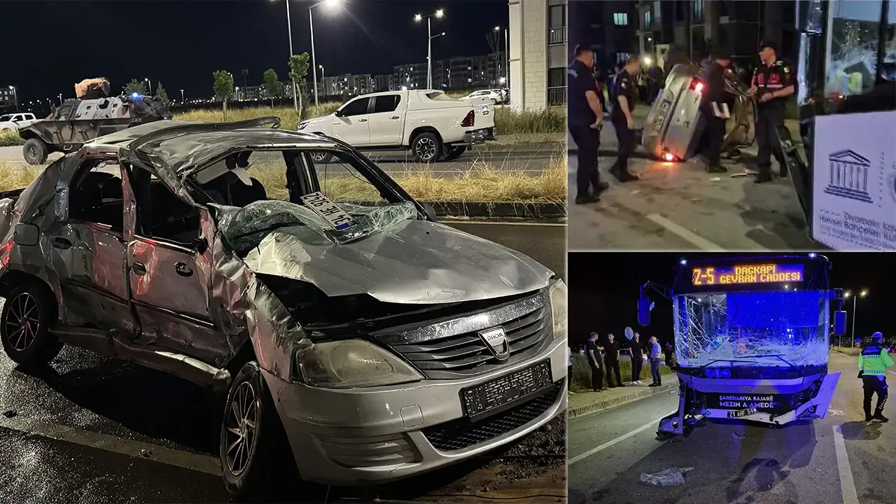 Diyarbakır'da Feci Kaza: İki Ölü, Üçü Ağır Beş Yaralı kapak görseli