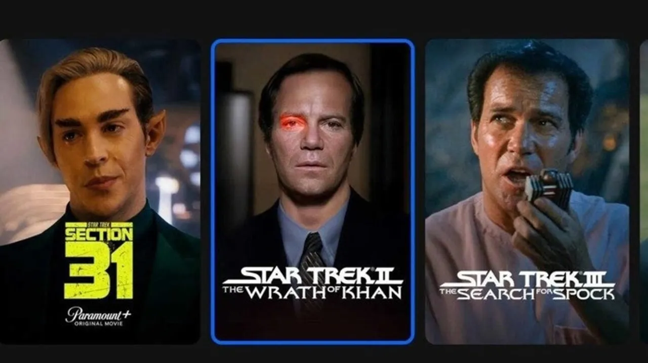 Kaptan Kirk e Yapay Zeka Şoku: Paramount+ Görseli Tartışma Yarattı kapak görseli, soyut, yüz ve yazı yok