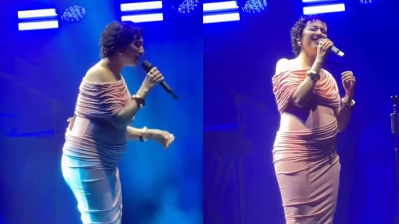Melike Şahin'in Hamilelik Konseri Tepki Çekti: Performans Tartışması kapak görseli, soyut, yüz ve yazı yok