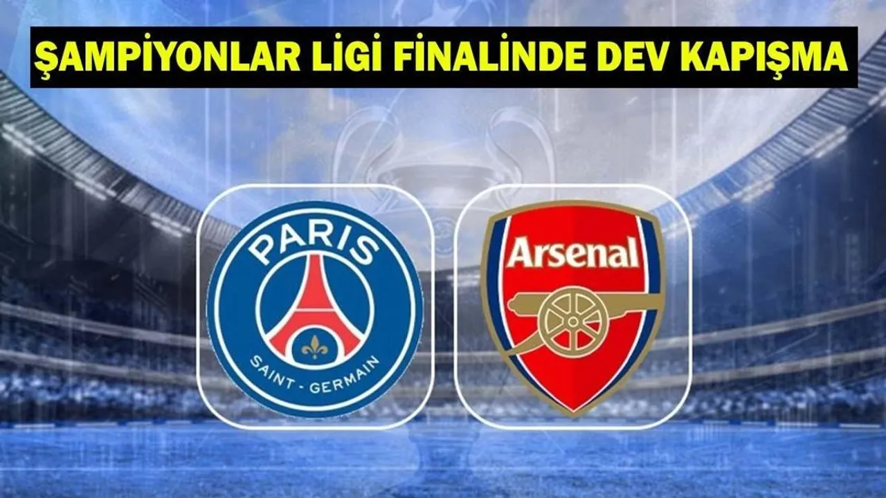 PSG Arsenal Şampiyonlar Ligi Finali: Maç Saati ve Yayın Kanalı kapak görseli, soyut, yüz ve yazı yok