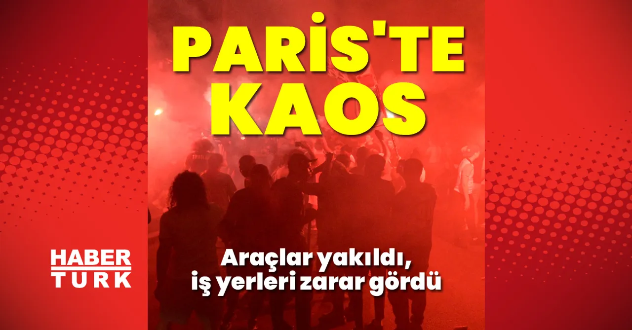 PSG Şampiyonluk Kutlamaları Paris'te Kaosa Dönüştü: Kırk Beş Gözaltı kapak görseli