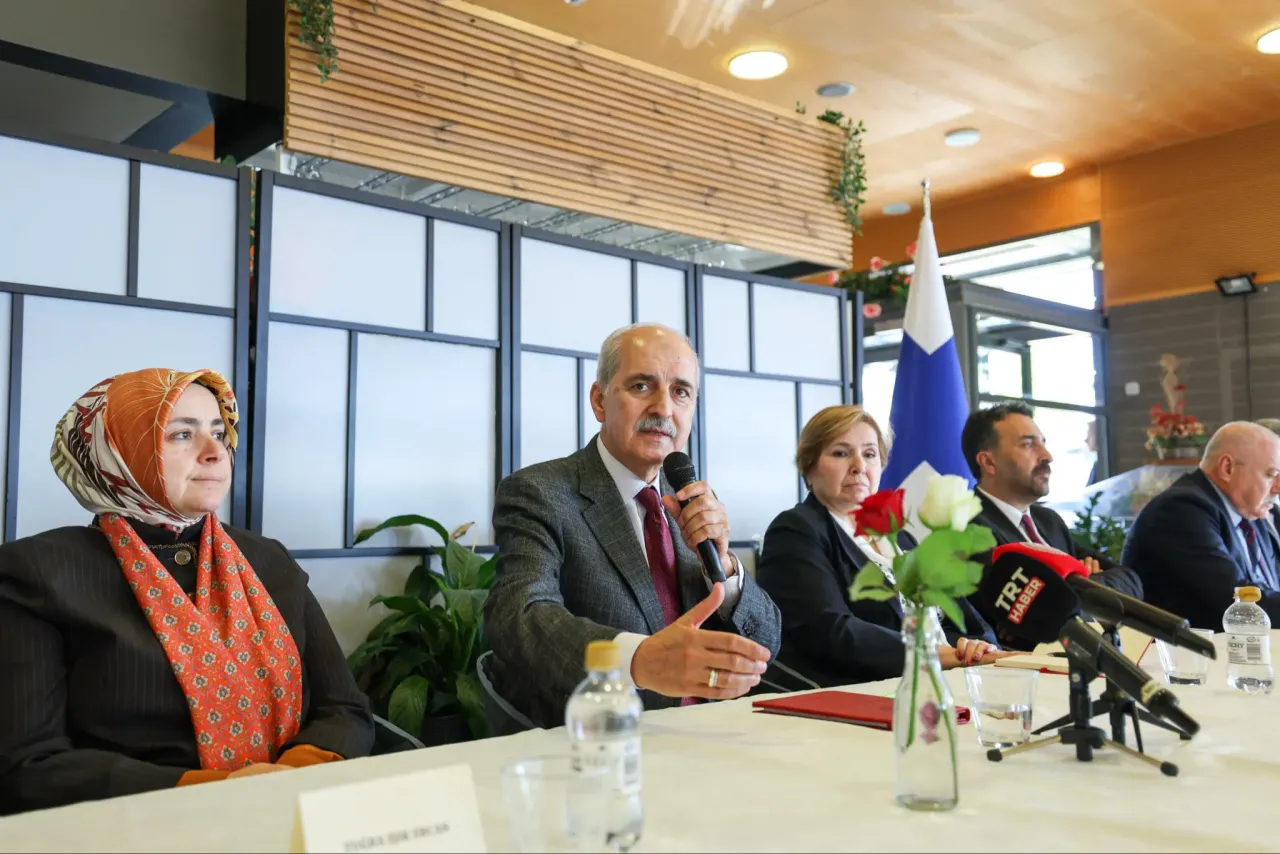TBMM Başkanı Numan Kurtulmuş Finlandiya'da Türk Vatandaşlarıyla Buluştu kapak görseli